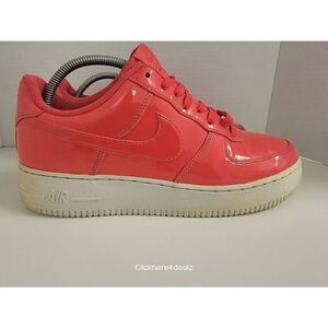 Size 9 - Nike Air Force 1 '07 LV8 UV Siren Red Patent Leather 2018 Men's